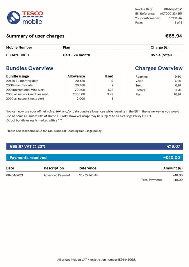 Bill Pay Two