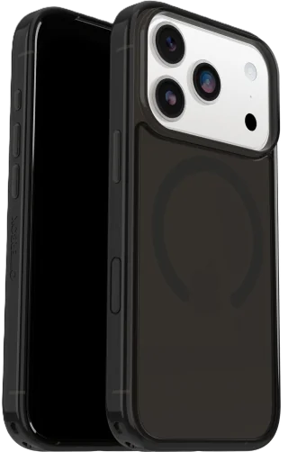 OtterBox Symmetry Clear MagSafe Camera Control Apple iPhone 17 Pro - Black image