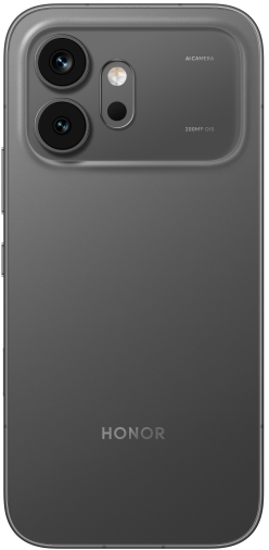 Honor 600 Black rear